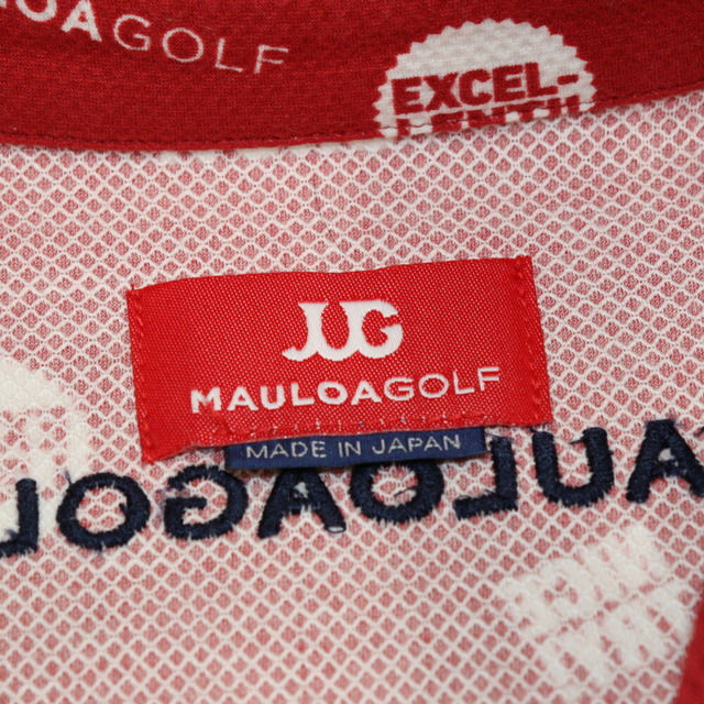 MAULOA GOLF ワンピース レッド系 赤系 レディース ウィメンズ ブランド 洋服 半袖 スカート ゴルフウェア松前R56号店