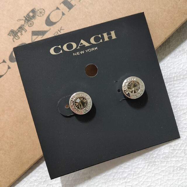 COACH   人気COACH コーチ オープンストーン サークル ピアス