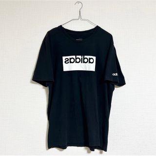 adidas Tシャツ　鏡文字　ミラー　balenciaga Y2K