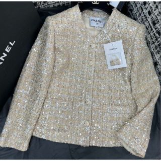 シャネル ツイードジャケットの通販 500点以上 | CHANELを買うならラクマ