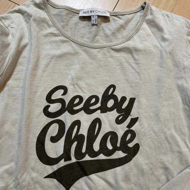SEE BY CHLOE(シーバイクロエ)のsee by chloe シーバイクロエ　ロンT レディースのトップス(Tシャツ(長袖/七分))の商品写真