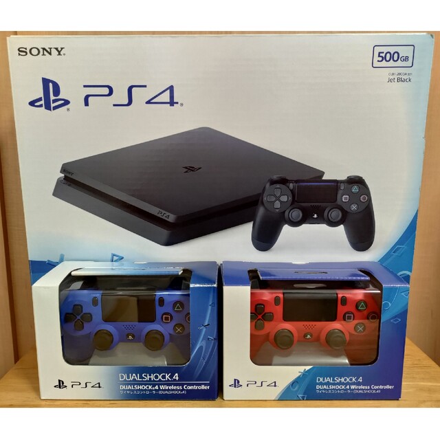 PlayStation4 - PS4本体 コントローラー2個の通販 by NAO1219's shop ...