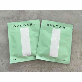 ブルガリ(BVLGARI)のブルガリアメニティ 入浴剤2個 オ・パフメオーテヴェール ティーバッグ(入浴剤/バスソルト)