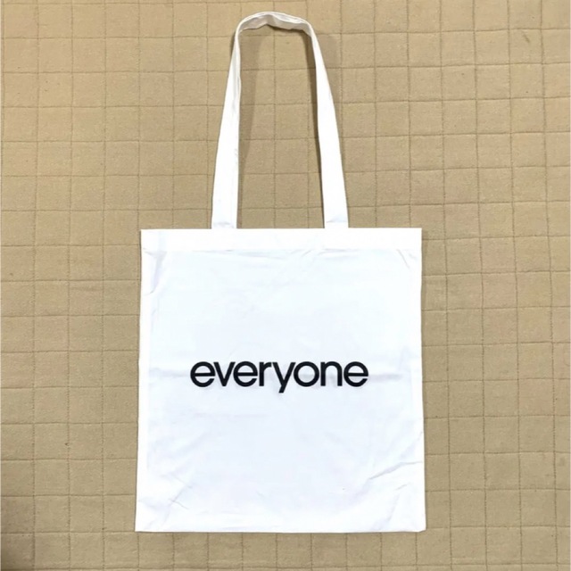 everyone nylon logo tote ブラック  ennoy 三好