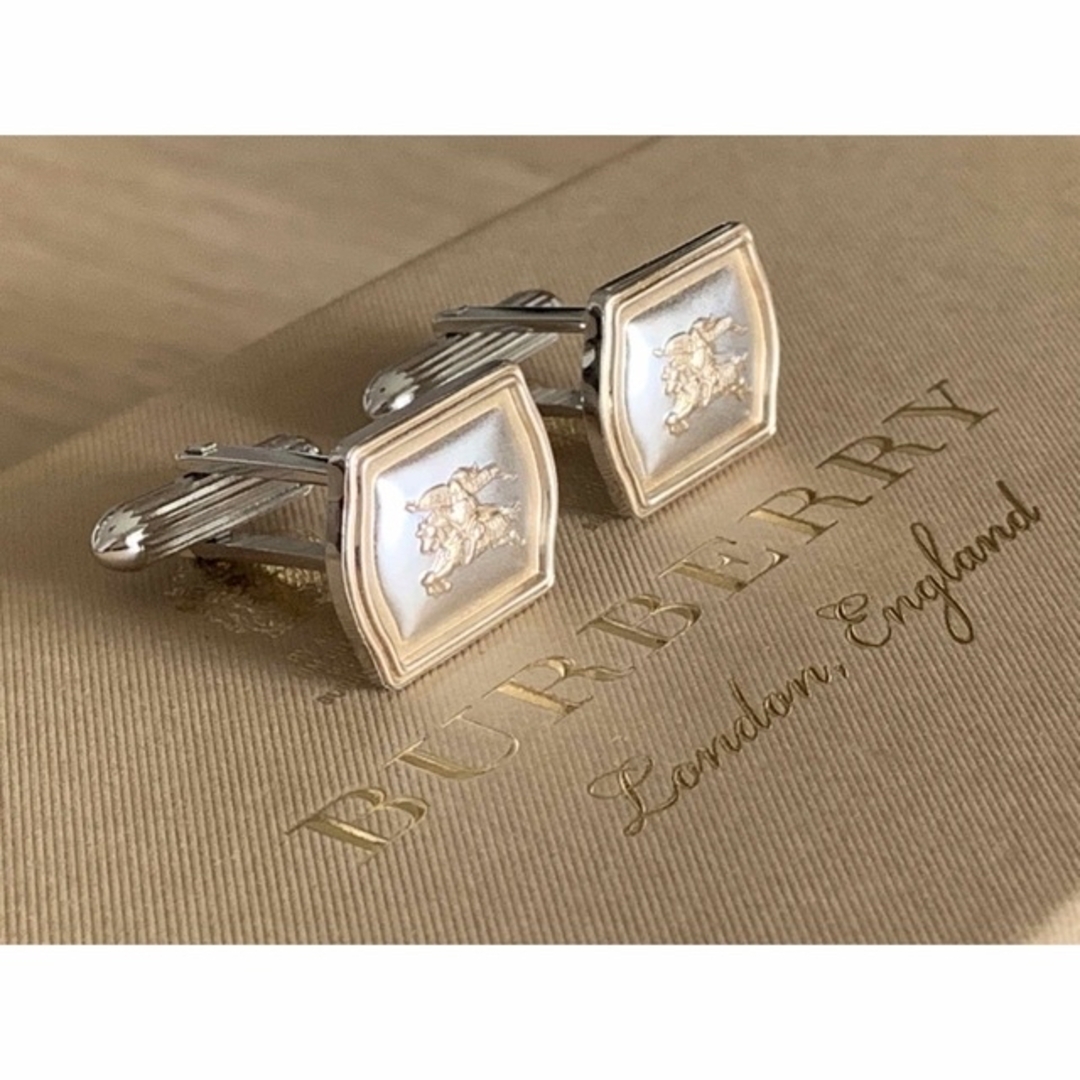 Burberrysスターリングシルバー&14GF製カフリンクス※付属品無し