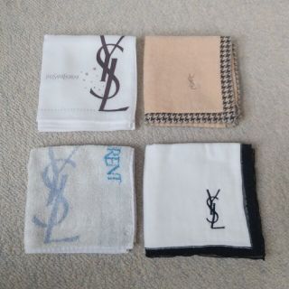 イヴサンローラン(Yves Saint Laurent)のイヴ・サンローラン ハンカチ4枚セット(ハンカチ)