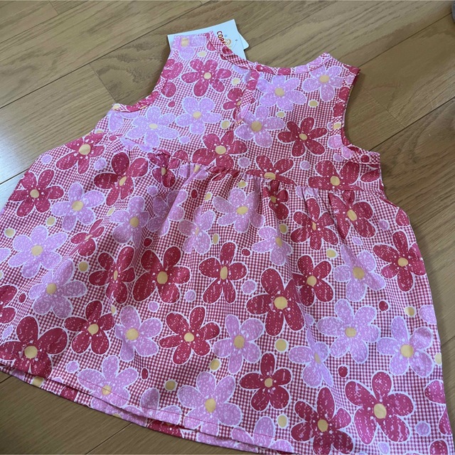 新品タグ付き　95 ワンピース キッズ/ベビー/マタニティのキッズ服女の子用(90cm~)(ワンピース)の商品写真