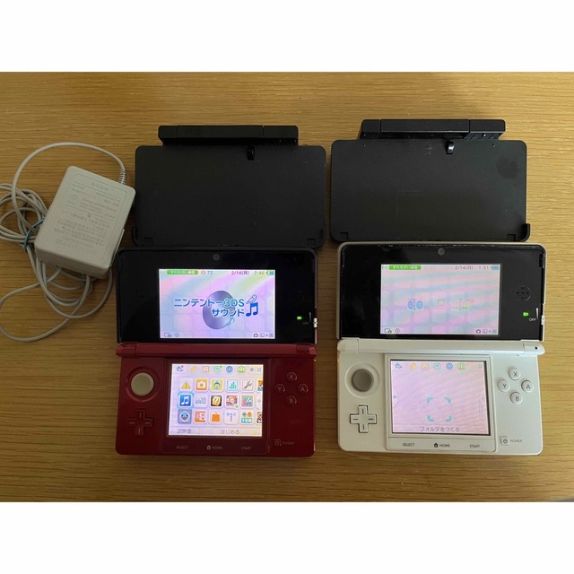 Nintendo 3ds本体2台 カセットまとめ売り
