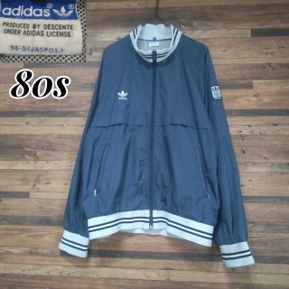 adidas アディダス 80s レトロ ナイロンジャケット/ナイロンブルゾン/