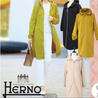 【2021-22ss】ヘルノHERNO スプリングコート　ピンクベージュ40