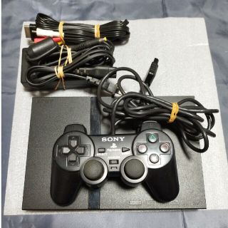 プレイステーション2(PlayStation2)の【動作品】SONY　PS2  プレイステーション2 SCPH-70000(家庭用ゲーム機本体)