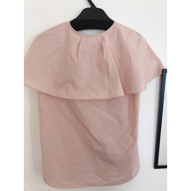 newans ケープカラーブラウス　ピンク レディースのトップス(シャツ/ブラウス(半袖/袖なし))の商品写真