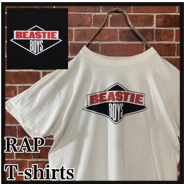 MUSIC TEE(ミュージックティー)の【レア】BEASTIE BOYS ビースティーボーイズ　ラップTシャツ 古着 メンズのトップス(Tシャツ/カットソー(半袖/袖なし))の商品写真