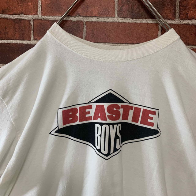 MUSIC TEE(ミュージックティー)の【レア】BEASTIE BOYS ビースティーボーイズ　ラップTシャツ 古着 メンズのトップス(Tシャツ/カットソー(半袖/袖なし))の商品写真