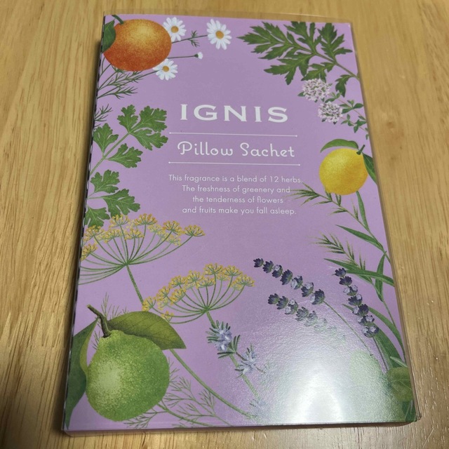 IGNIS(イグニス)のイグニス　ピローサシェ　15g エンタメ/ホビーのコレクション(ノベルティグッズ)の商品写真