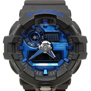 Gショック(G-SHOCK) メンズ腕時計(アナログ)（ブルー・ネイビー/青色系 