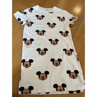 ディズニー　ミッキー　チュニック　未使用(Tシャツ(半袖/袖なし))