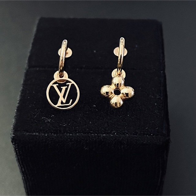 絶賛 LV ルイヴィトン ピアス ブックル ドレイユ ブルーミング M64859