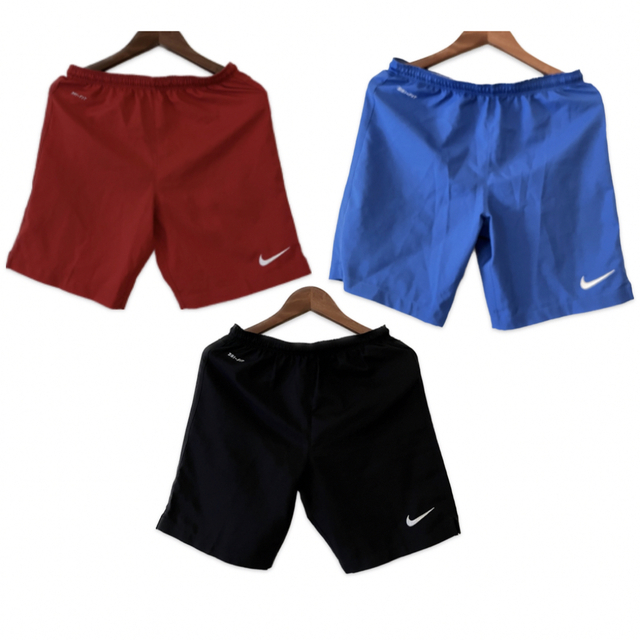 NIKE ナイキ ハーフパンツ キッズ 赤 青 黒 3点セット | フリマアプリ ラクマ