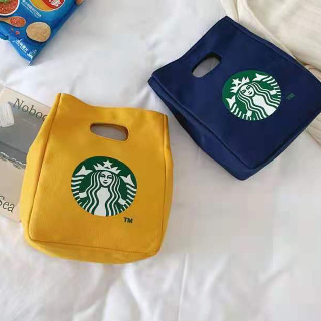 Starbucks Coffee(スターバックスコーヒー)の新品　即日発送　スターバックス　トートバッグ　赤　黒　エコバッグ レディースのバッグ(トートバッグ)の商品写真