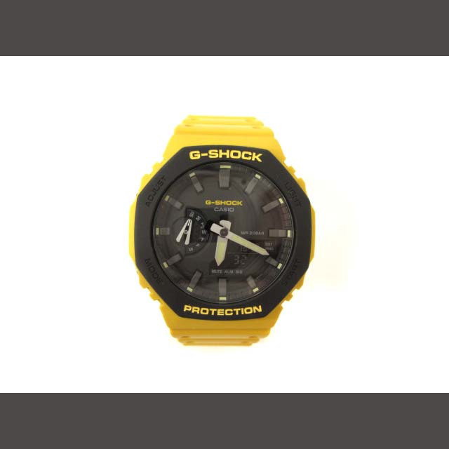 CASIO - カシオ CASIO G-SHOCK 腕時計 GA-2110SU イエローの通販 by