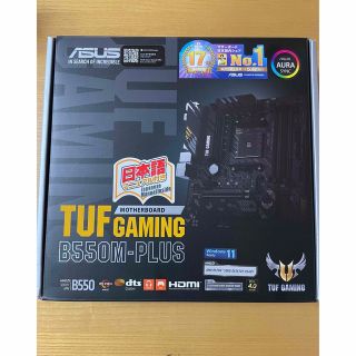 エイスース(ASUS)のASUSマザーボード TUF GAMING B550M PLUS (PCパーツ)