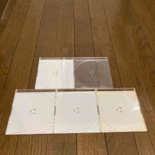 （中古）CDケース5枚(CD/DVD収納)