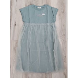 ブリーズ(BREEZE)の新品未使用 BREEZE ブリーズ 140cm 女の子 半袖チュニック 水色(Tシャツ/カットソー)