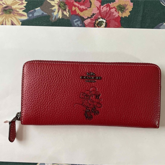 COACH(コーチ)のコーチ　ディズニーミニーマウス長財布 レディースのファッション小物(財布)の商品写真