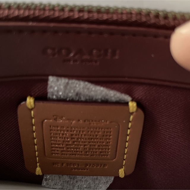 COACH(コーチ)のコーチ　ディズニーミニーマウス長財布 レディースのファッション小物(財布)の商品写真