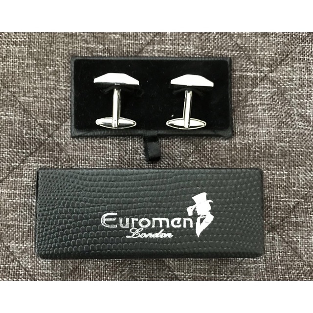 Euromen London カフス(Cuffs)、ケース付 新品・未使用