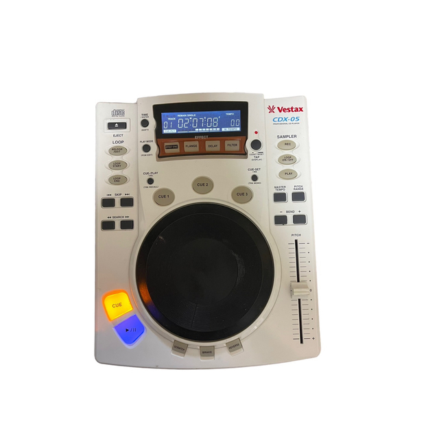 希少 廃盤品 Vestax CDX-05 ホワイト