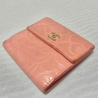 シャネル(CHANEL)のCHANEL マトラッセ 財布 カメリア(財布)