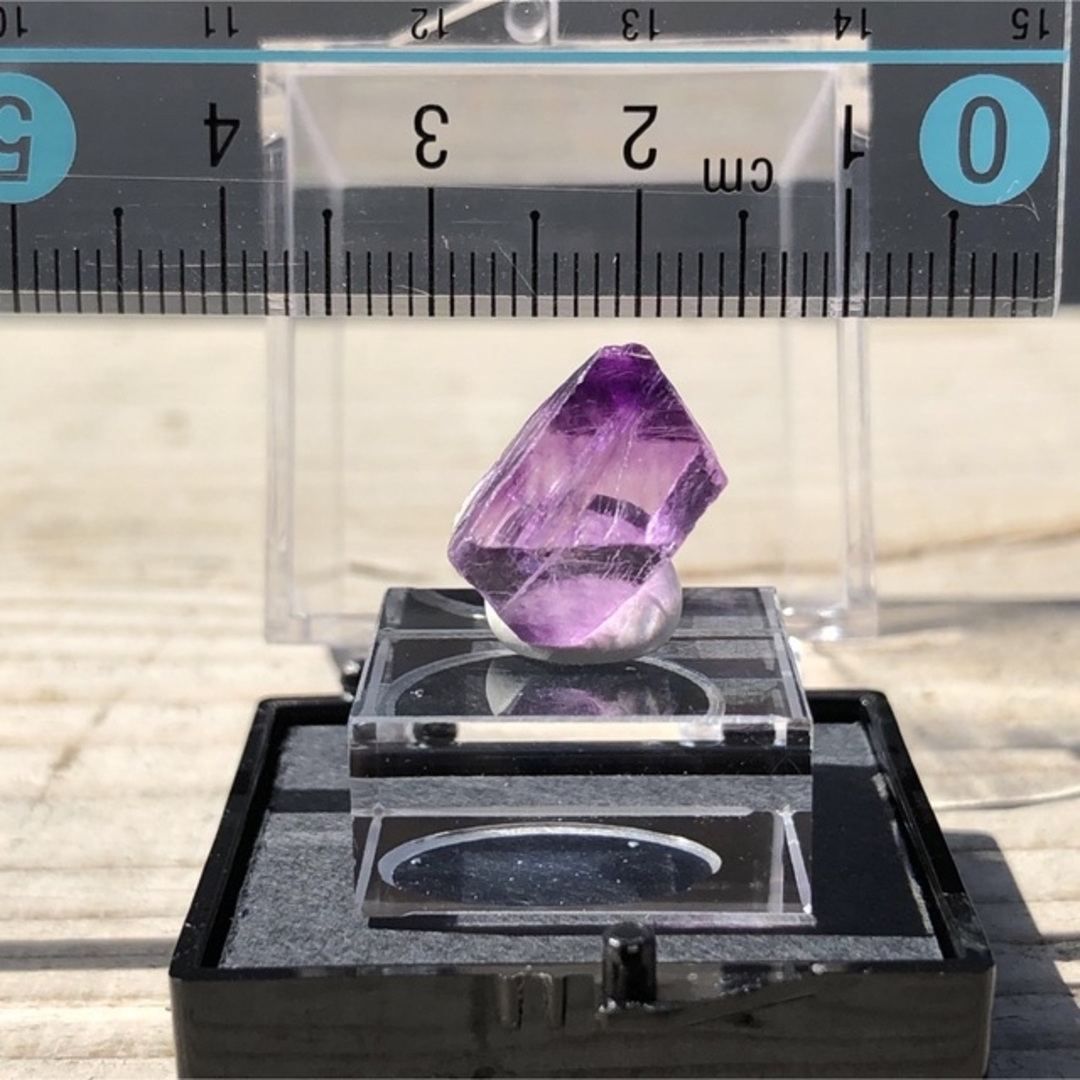  Fluorite（劈開割） アメリカ、イリノイ州 エンタメ/ホビーの美術品/アンティーク(その他)の商品写真