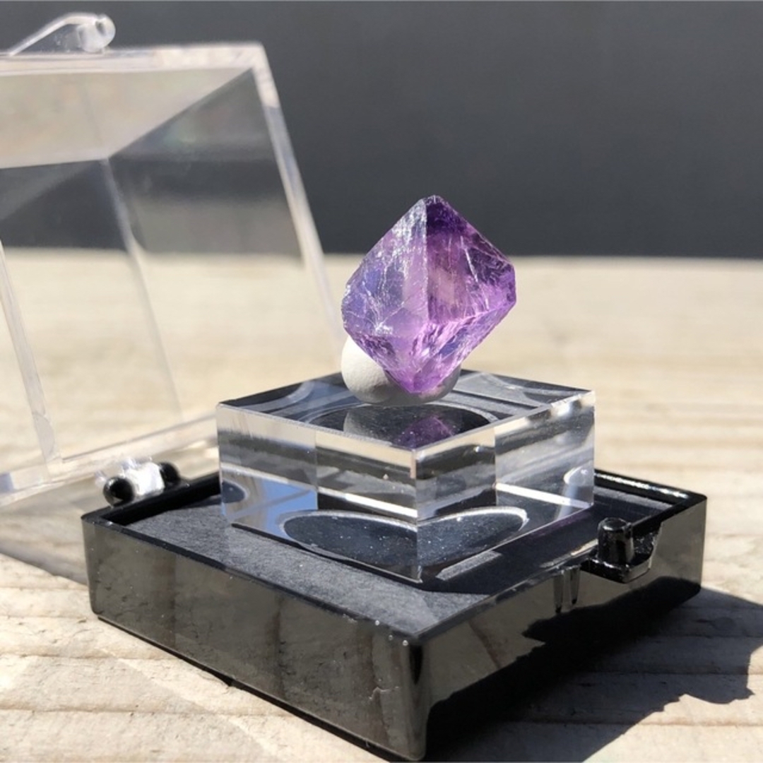  Fluorite（劈開割） アメリカ、イリノイ州 エンタメ/ホビーの美術品/アンティーク(その他)の商品写真