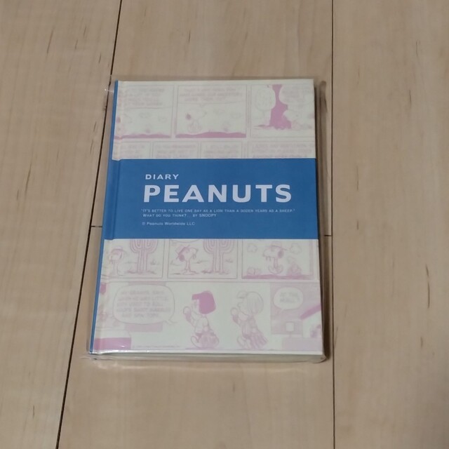 PEANUTS(ピーナッツ)のPEANUTS　日記帳 インテリア/住まい/日用品の文房具(ノート/メモ帳/ふせん)の商品写真