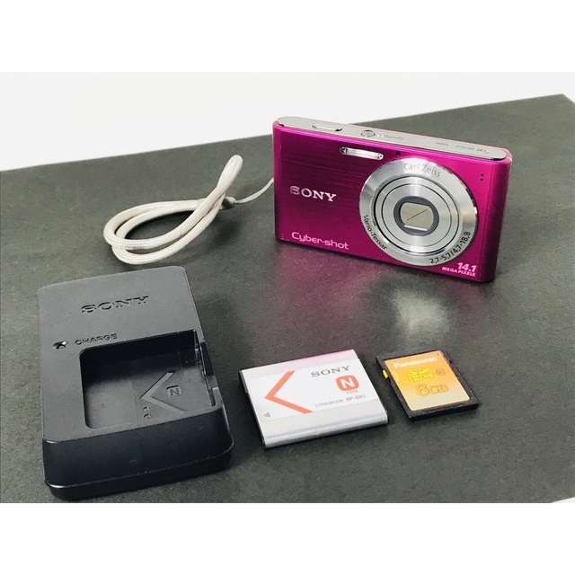 パターン SONY DSC-W320 ソニー デジタルカメラ デジカメ 動作品