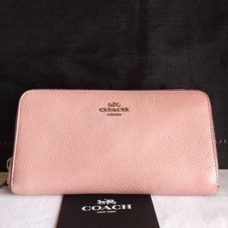 コーチ(COACH)の【 訳あり 】コーチ COACH 長財布 本皮 財布 ピンク(財布)