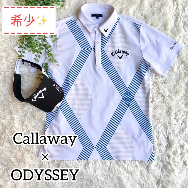 希少】Callaway ODYSSEY キャロウェイ 契約支給 ポロシャツLL - ウエア