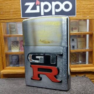 ジッポー(ZIPPO)の№832 ZIPPO GT-R ロゴ エンブレム 日産 スカイライン ジッポー(タバコグッズ)