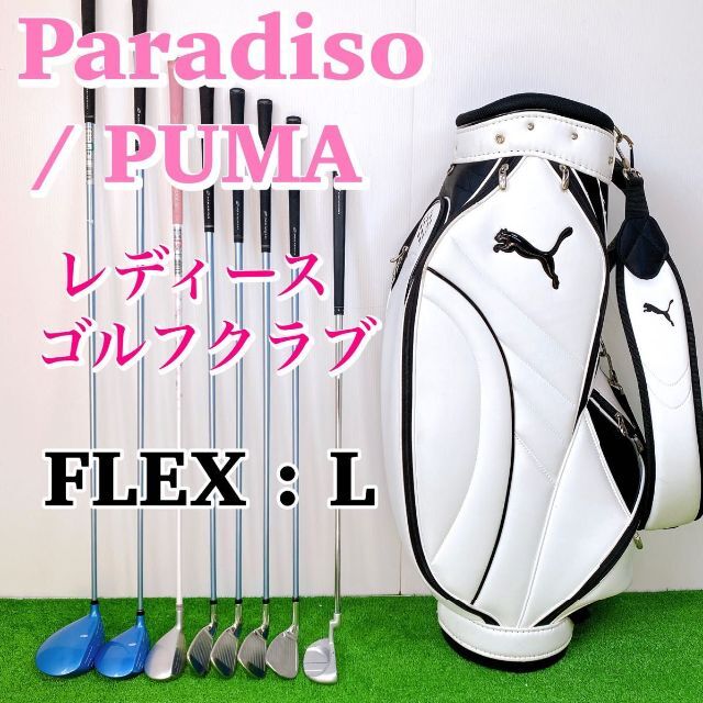 Paradiso - 【初心者推奨】レディース ゴルフクラブセット