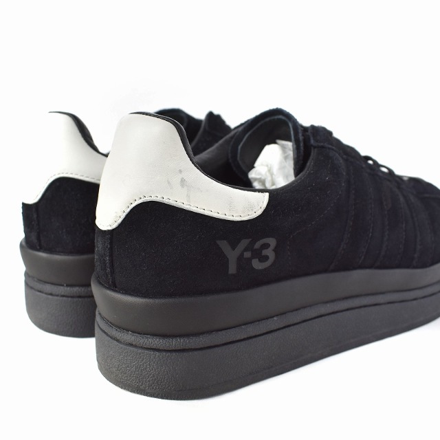 Y-3 HICHO ヒチョ スニーカー スエード US8 26cm ブラック 黒