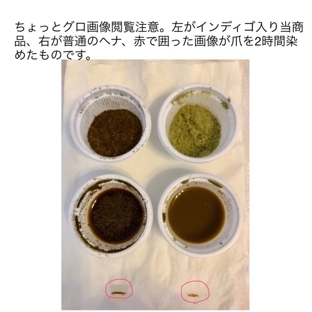 【お試し】無農薬ヘナ（インディゴ入り）パウダー100g　トリートメント コスメ/美容のヘアケア/スタイリング(カラーリング剤)の商品写真