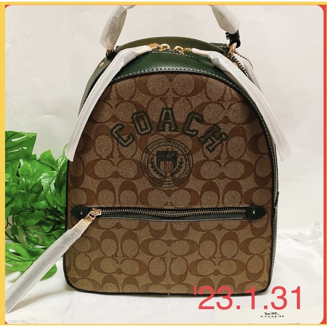 COACH(コーチ)のセール！！フォロワー様限定 価格 コーチ リュック CB871 カーキグリーン レディースのバッグ(リュック/バックパック)の商品写真