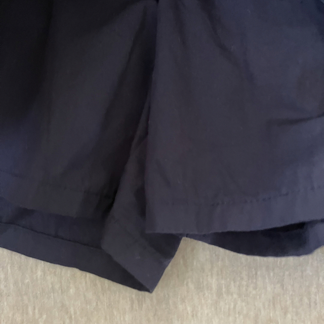 ベージュ、紺スカート、パンツスカートおまとめ２点セット キッズ/ベビー/マタニティのキッズ服女の子用(90cm~)(スカート)の商品写真