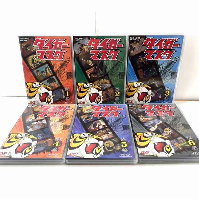 新品・未使用!タイガーマスク BOX1〈初回生産限定・6枚組〉の通販 by