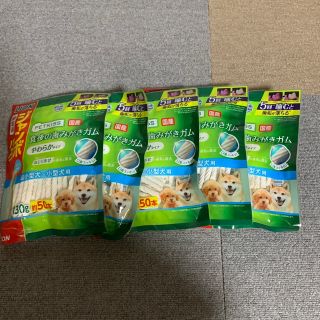 ライオン(LION)の食後の歯磨きガム5個セット　やわらかタイプ(ペットフード)