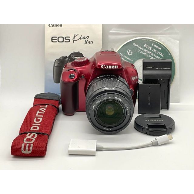 スマホ転送! Canon EOS Kiss X50 標準レンズセット #1320 | thehcac.org