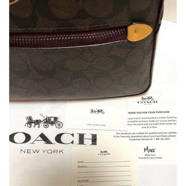 COACH(コーチ)のセール！！フォロワー様限定 価格 コーチ リュック CB871 バターカップ レディースのバッグ(リュック/バックパック)の商品写真