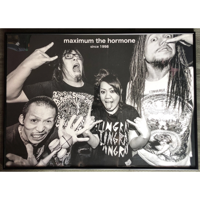 定番爆買い】 ヤフオク! 《MAXIMUM THE HORMONE》B2 ポスター マキシマム...